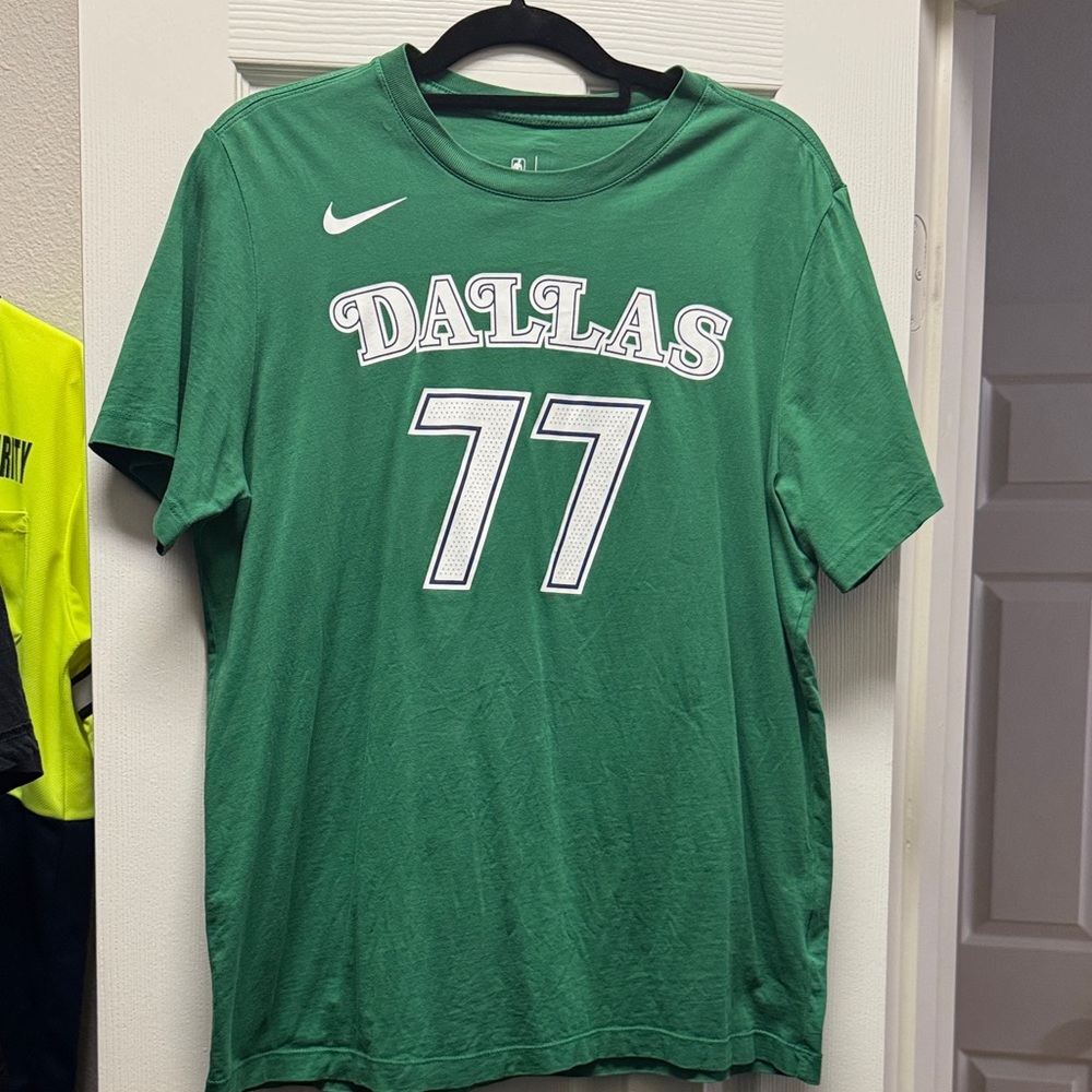 Nike Green NBA Logo Tee